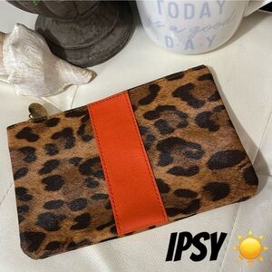 Ipsy Makeup Bag-ZipTop-Animal Print-5x7